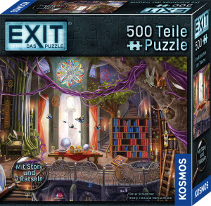 EXIT® - Das Puzzle: Die Bibliothek der Träume Brettspiel ab 10 Jahren