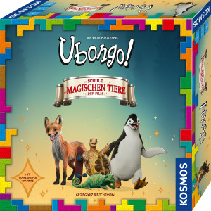Ubongo Die Schule der magischen Tiere Brettspiel ab 8 Jahren, für 1-4 Spieler