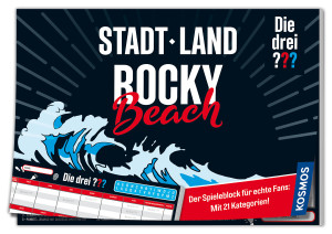 Die drei ???: Stadt – Land – Rocky Beach Brettspiel ab 8 Jahren, für 2-2 Spieler