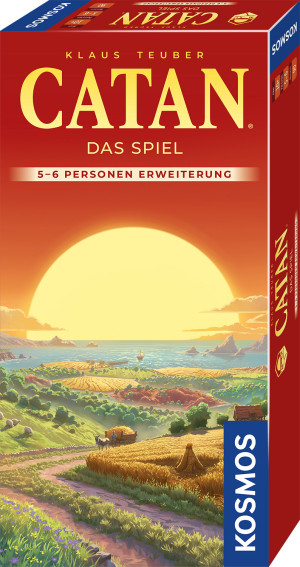 CATAN - Das Spiel - 5-6 Personen Erweiterung Brettspiel ab 10 Jahren, für 5-6 Spieler