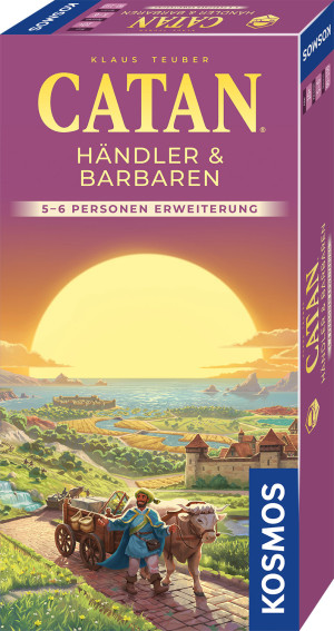 CATAN - Händler & Barbaren - 5-6 Personen Erweiterung Brettspiel ab 10 Jahren, für 5-6 Spieler