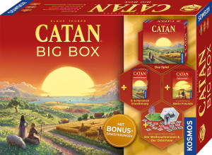 CATAN - Big Box Brettspiel ab 10 Jahren, für 3-6 Spieler
