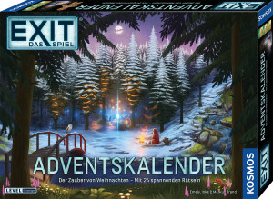 EXIT® - Das Spiel - Adventskalender: Der Zauber von Weihnachten Brettspiel ab 10 Jahren, für 1-5 Spieler
