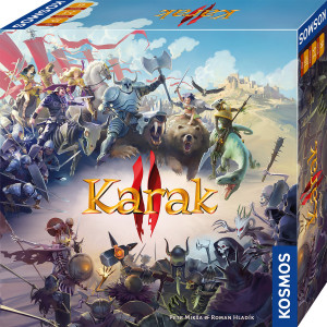 Karak 2 Brettspiel ab 10 Jahren, für 2-5 Spieler