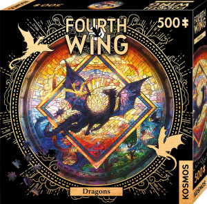 Fourth Wing Puzzle - Dragons