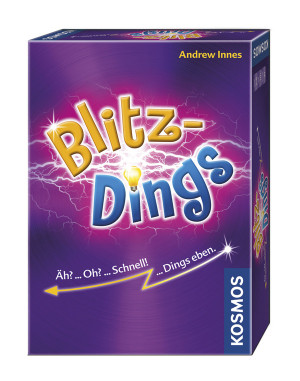 Blitzdings Brettspiel ab 10 Jahren, für 3-6 Spieler