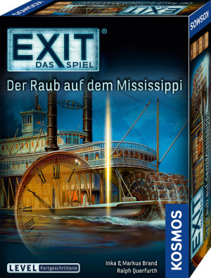 EXIT® - Das Spiel: Der Raub auf dem Mississippi Brettspiel ab 12 Jahren, für 1-4 Spieler