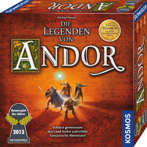 Die Legenden von Andor Brettspiel ab 10 Jahren, für 2-4 Spieler
