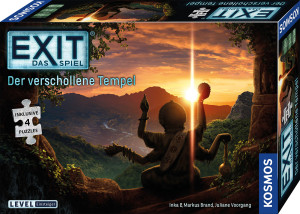 EXIT® - Das Spiel + Puzzle: Der verschollene Tempel Brettspiel ab 10 Jahren, für 1-4 Spieler