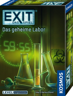 EXIT® - Das Spiel: Das geheime Labor Brettspiel ab 12 Jahren, für 1-4 Spieler