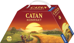CATAN - kompakt Brettspiel ab 10 Jahren, für 2-4 Spieler