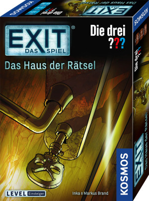 EXIT® - Das Spiel: Das Haus der Rätsel Brettspiel ab 10 Jahren, für 1-4 Spieler
