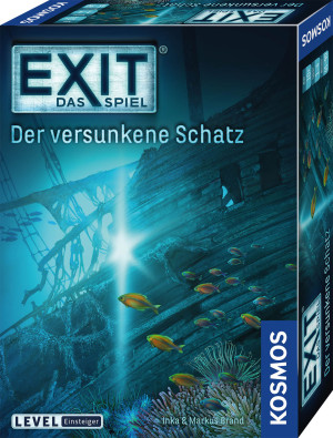 EXIT® - Das Spiel: Der versunkene Schatz Brettspiel ab 10 Jahren, für 1-4 Spieler