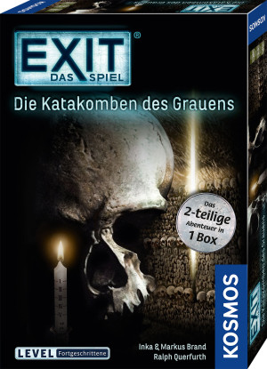 EXIT® - Das Spiel - Die Katakomben des Grauens Brettspiel ab 16 Jahren, für 1-4 Spieler