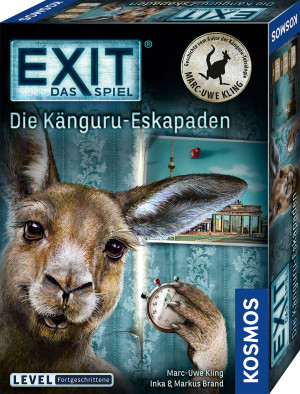 EXIT® - Das Spiel: Die Känguru-Eskapaden Brettspiel ab 12 Jahren, für 1-4 Spieler