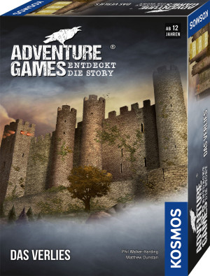 Adventure Games - Das Verlies Brettspiel ab 12 Jahren, für 1-4 Spieler