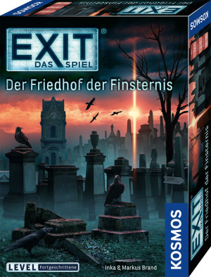 EXIT® - Das Spiel: Der Friedhof der Finsternis Brettspiel ab 12 Jahren, für 1-4 Spieler