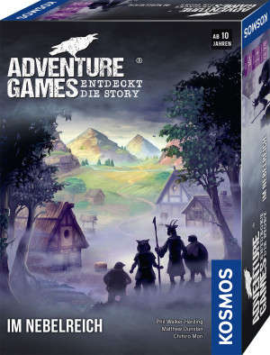 Adventure Games - Im Nebelreich Brettspiel ab 10 Jahren, für 1-4 Spieler