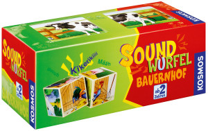 Soundwürfel Bauernhof Brettspiel ab 2 Jahren