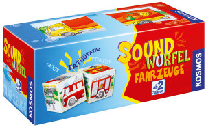 Soundwürfel Fahrzeuge Brettspiel ab 2 Jahren