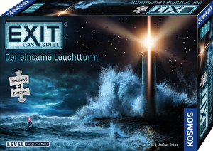 EXIT® - Das Spiel + Puzzle: Der einsame Leuchtturm Brettspiel ab 12 Jahren, für 1-4 Spieler