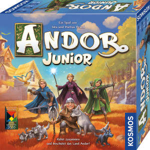 Andor Junior Brettspiel ab 7 Jahren, für 2-4 Spieler