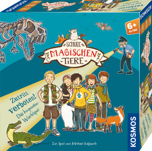 Die Schule der magischen Tiere - Zutritt verboten! Brettspiel ab 6 Jahren, für 1-6 Spieler