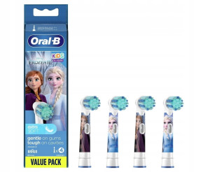 Końcówki do szczoteczki dla dziecka Oral-B Kids Frozen Kraina Lodu 4 Sztuki