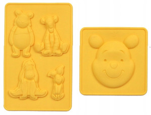 Forma silikonowa KUBUŚ PUCHATEK Disney 2 szt. wyciskana do czekolady