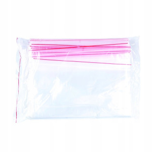 Torebka strunowa woreczki strunowe samozaciskowe LDPE, 250x350 mm, 100szt