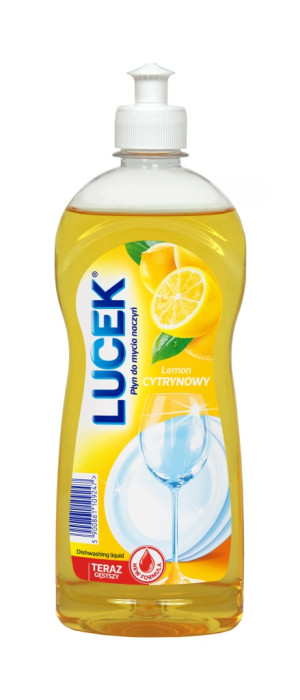 Płyn do mycia naczyń Lucek cytrynowy 0,5 l Polska Chemia