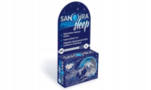 Zatyczki do uszu spania NA LEPSZY SEN SANOHRA Sleep Pro rozmiar. S