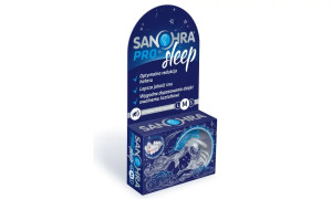 Zatyczki do uszu spania NA LEPSZY SEN SANOHRA Sleep Pro rozmiar. M
