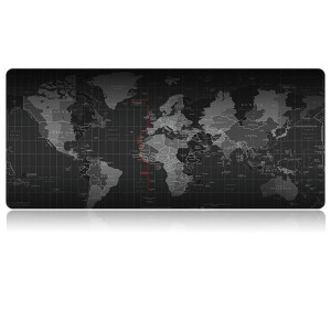 Podkładka na biurko pod myszkę na stół MAPA ŚWIATA 80x30