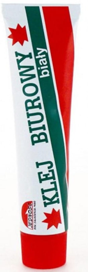Klej biurowy biały do papieru 50g POLSKI