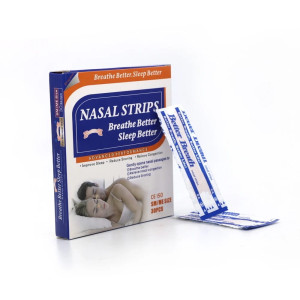10x Plastry na nos LEPSZE ODDYCHANIE na chrapanie 6,5 cm x 2 cm Better Breath