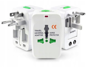 Adaptor ADAPTOR do kontaktu UK JAPONIA CAŁY ŚWIAT usa