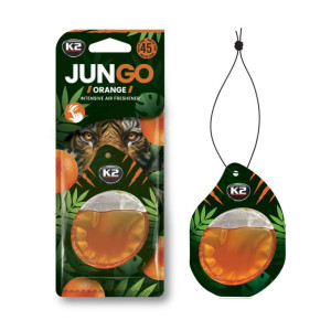 Perfumy do auta samochodu K2 JUNGO zawieszka ORANGE pomarańcza