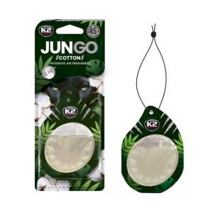 Perfumy do auta samochodu K2 JUNGO zawieszka COTTON bawełna