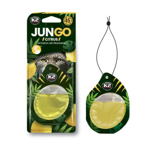 Perfumy do auta samochodu K2 JUNGO zawieszka CYTRYNA citrus