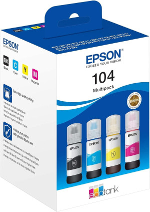Tusze Epson 104 (Komplet)