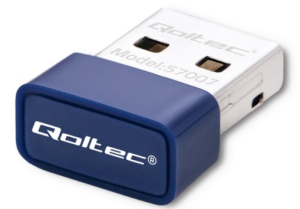 Qoltec Bezprzewodowy mini adapter WiFi Standard N | BT 4.0 USB