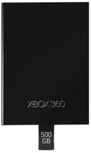 Microsoft XBOX 360 Slim / eSlim - dysk twardy 500GB