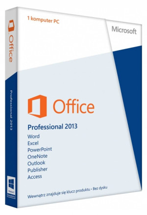 Microsoft Office 2013 PL Professional 32/64 bit