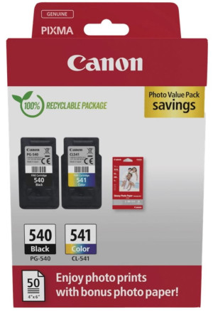 Tusze Canon PG-540 Czarny + CL-541 Kolor (Komplet)