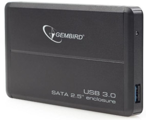 Kieszeń 2,5" Gemird USB 3.0 Czarna