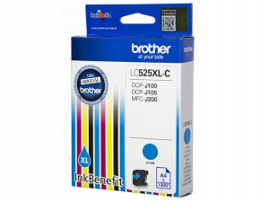 Tusz Brother LC-525 XL - 1300 stron (Niebieski)