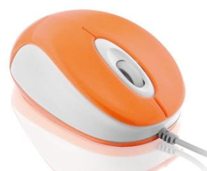 iBOX orange mouse