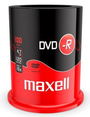 Maxell DVD-R 4.7 GB 16x 100 sztuk