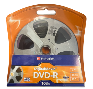 Verbatim 4.7GB 8x Digital Movie DVD-R, 10szt. Blister